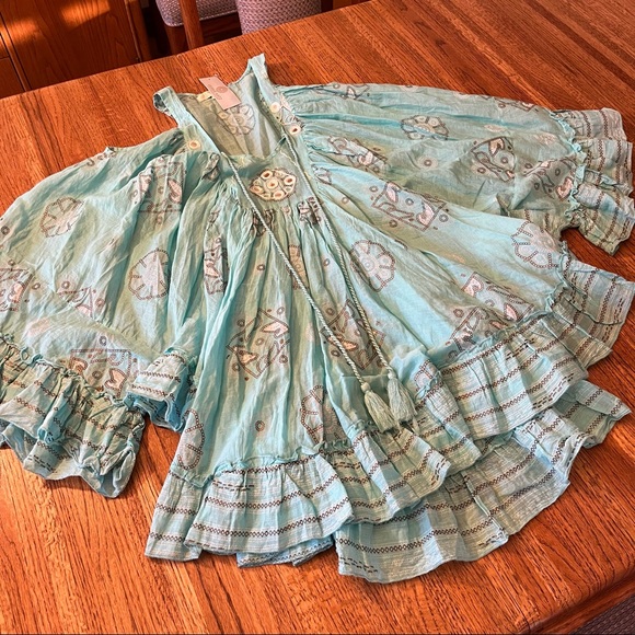 New Debbie Katz South Beach Cold Shoulder Flowy Too Size XS - Picture 7 of 7